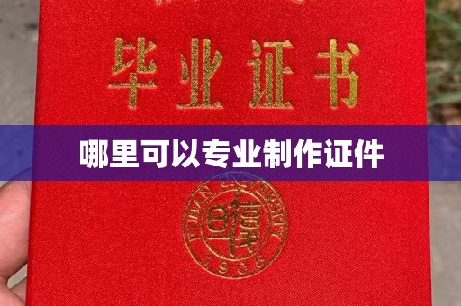 磁县哪里可以专业制作证件